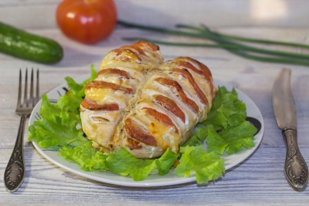 kuřecí prsa na proteinové dietě