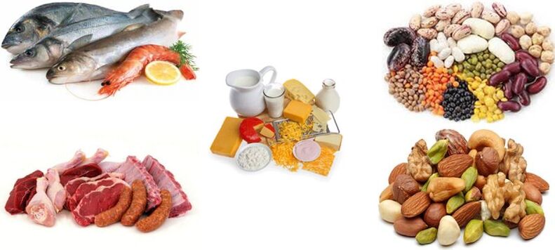 proteinové produkty na proteinové dietě