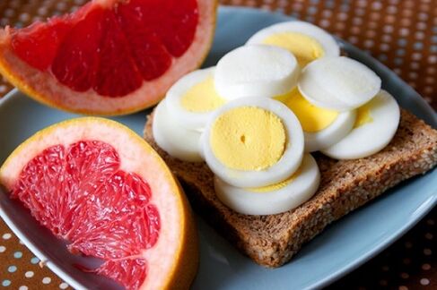 vejce a grapefruit pro maggi dietu